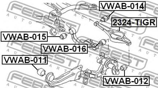 VWAB015 Febest