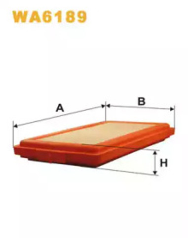 Filtr powietrza WA6189 WIX