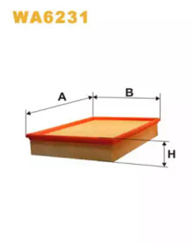 Filtr powietrza WA6231 WIX