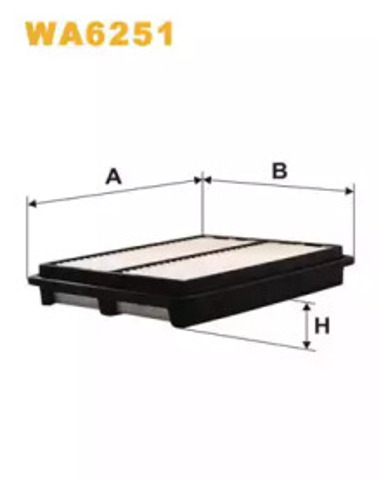 Filtr powietrza WA6251 WIX