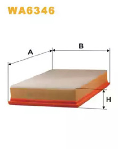 Filtr powietrza WA6346 WIX