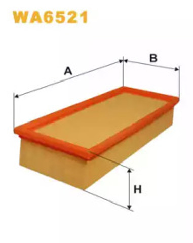 Filtr powietrza WA6521 WIX