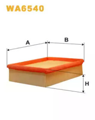 Filtr powietrza WA6540 WIX