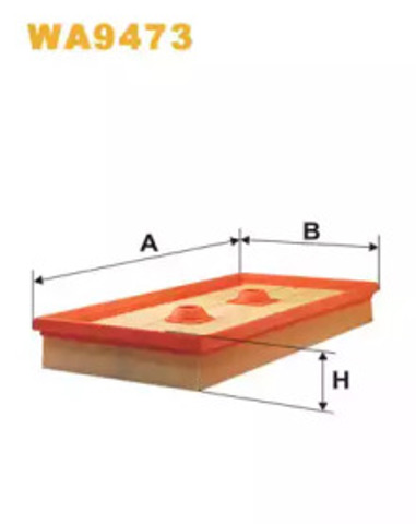Filtr powietrza WA9473 WIX