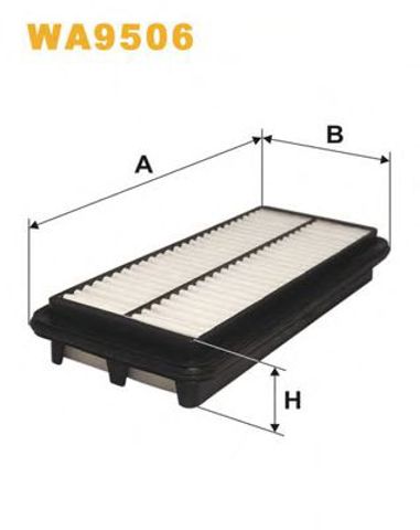 Filtr powietrza WA9506 WIX