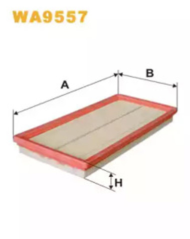 Filtr powietrza WA9557 WIX