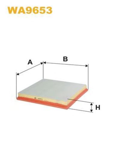 Filtr powietrza WA9653 WIX