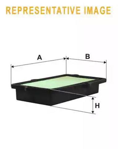 Obudowa filtra powietrza WA9730 WIX