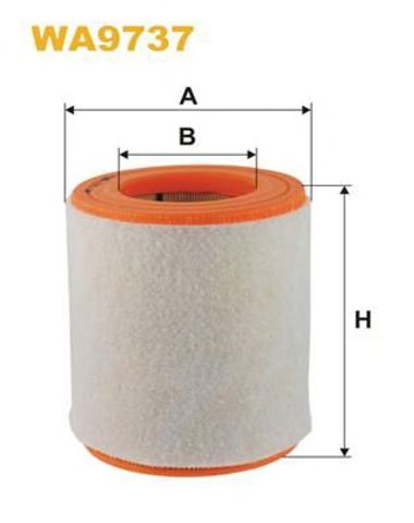 Filtr powietrza WA9737 WIX