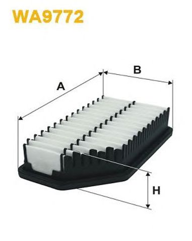 Filtr powietrza WA9772 WIX