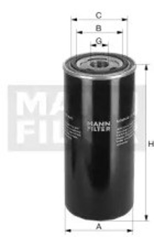 Filtr automatycznej skrzyni biegów WD9203 Mann-Filter
