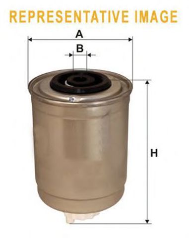 Filtr paliwa WF8053 WIX