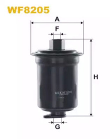 Filtr paliwa WF8205 WIX