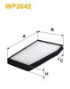 Filtr kabiny WP2042 WIX