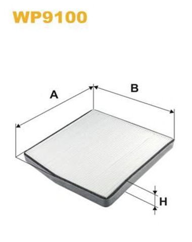 Filtr kabiny WP9100 WIX
