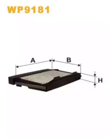 Filtr kabiny WP9181 WIX