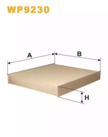 Filtr kabiny WP9230 WIX