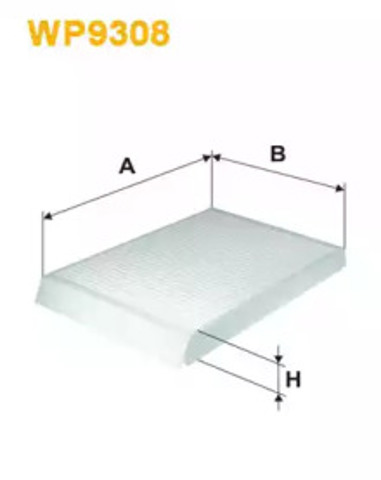 Filtr kabiny WP9308 WIX