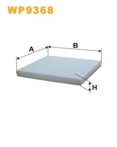 Filtr kabiny WP9368 WIX