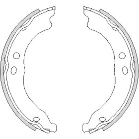 Klocki hamulca ręcznego Z475000 WOKING