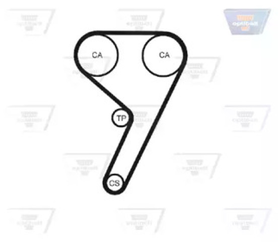 ZRK1247 Optibelt