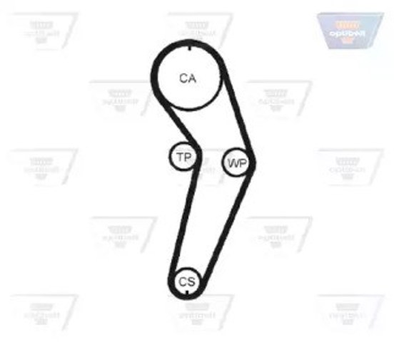 Pasek rozrządu ZRK1317 OPTIBELT