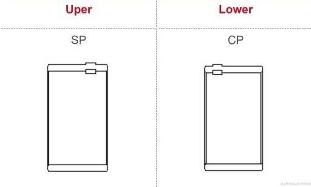 Panewki korbowodowe wału korbowego, zestaw, 1. naprawa (+0,25) BMW 5 E28