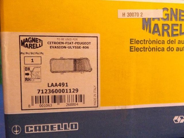 Lampa przeciwmgielna lewa Citroen Jumpy 1 BU