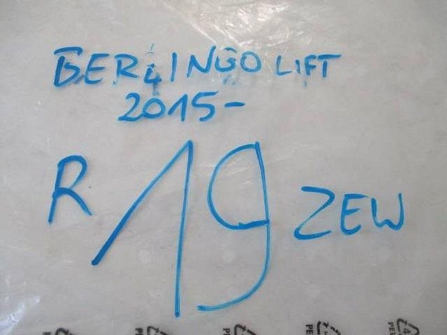 Atrapa chłodnicy Citroen Berlingo B9