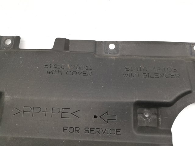 Osłona silnika, miski (przedziału silnika) 5141012103 Toyota