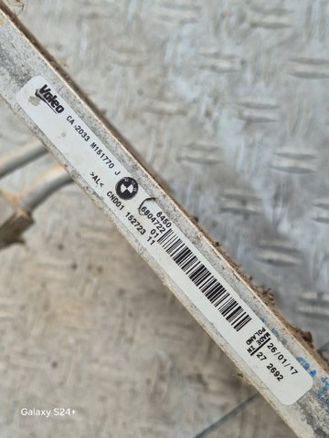 Chłodnica klimatyzacji 64506804722 BMW