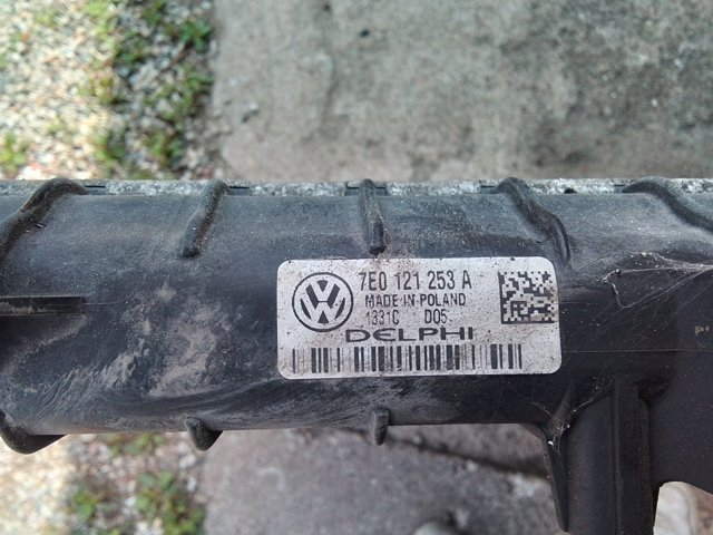 Chłodnica silnika 7E0121253A VAG