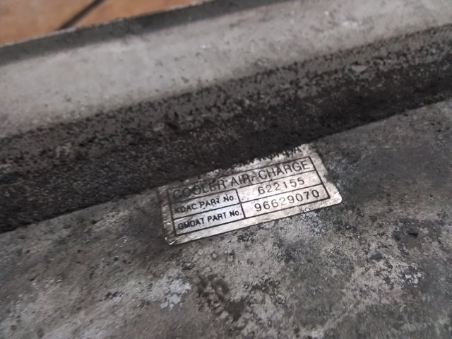 Chłodnica intercoolera 96629070 GM