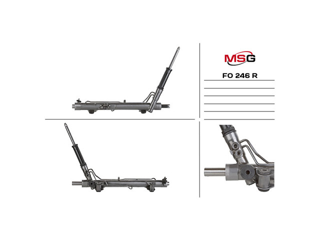 Listwa kierownicza (maglownica) FO246R MSG Rebuilding