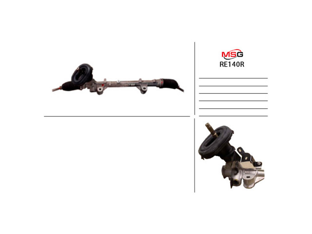 Listwa kierownicza (maglownica) RE140R MSG Rebuilding