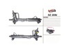 Listwa kierownicza (maglownica) SZ204R MSG Rebuilding