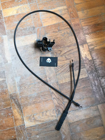 Linka otwierania maski Mercedes ML/GLE W164