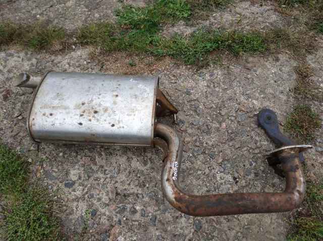 Tłumik, tylna część Toyota Avensis 2 T25