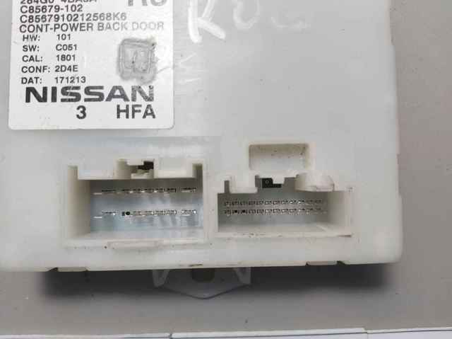 Sterownik klapy bagażnika (3/5 drzwi tylnych) 284G04BA3A NISSAN