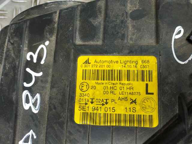 Reflektor lewy 5E1941015 VAG