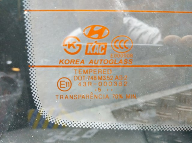 Szyba tylna Hyundai Sonata 5 NF