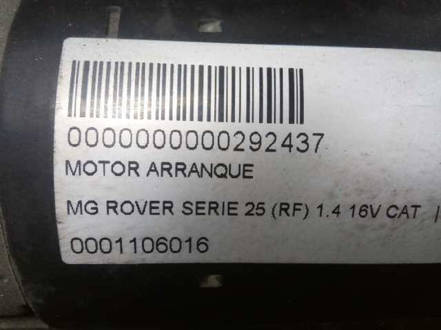 Rozrusznik 0001106016 ROVER