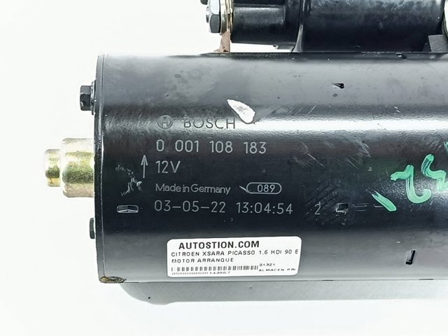 Rozrusznik 0001108183 PEUGEOT