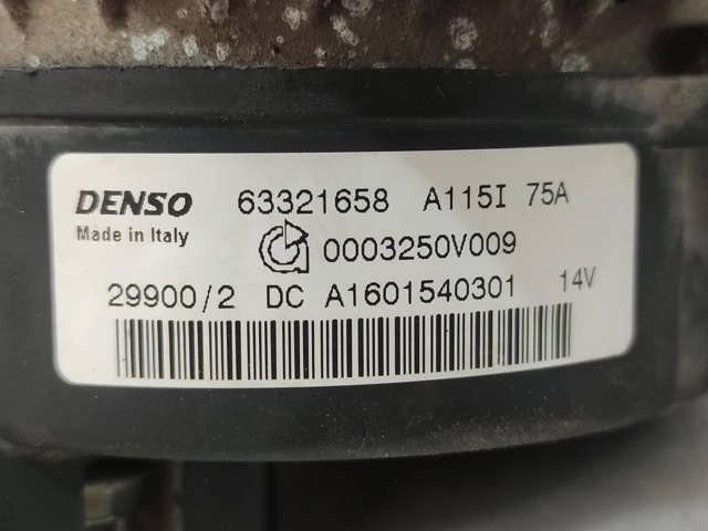 Alternator 0003250V009 MERCEDES