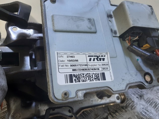 Kolumna (wał) kierownicza (kierownicy) 00051723100 FIAT
