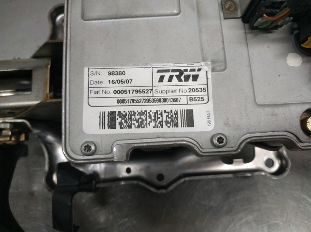 Kolumna (wał) kierownicza (kierownicy) 00051795527 FIAT
