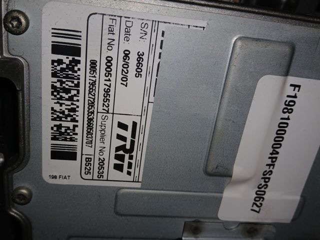 Kolumna (wał) kierownicza (kierownicy) 00051795527 FIAT