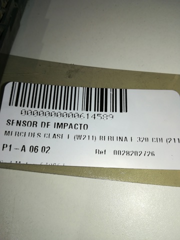 Czujnik AIRBAG przedni 0028202726 MERCEDES