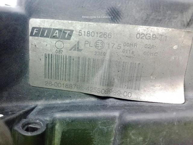 Reflektor lewy Fiat Croma 2 194