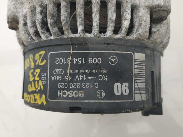 Alternator 0091543102 MERCEDES